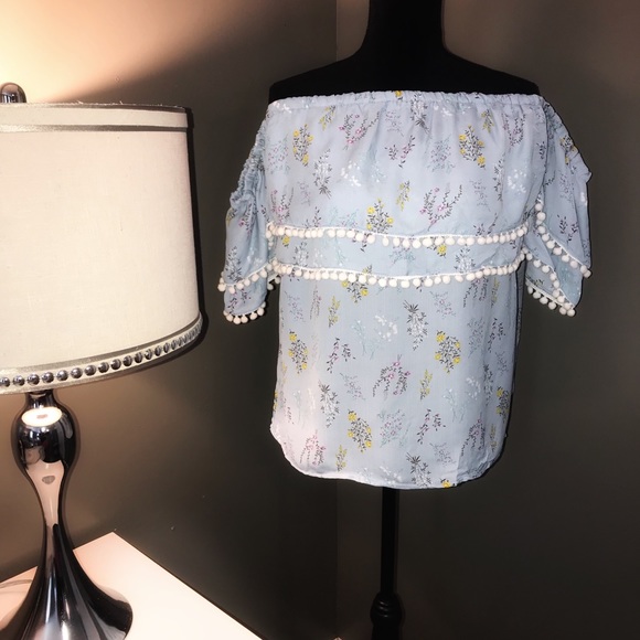 Blue Floral plus size - Picture 2 of 2